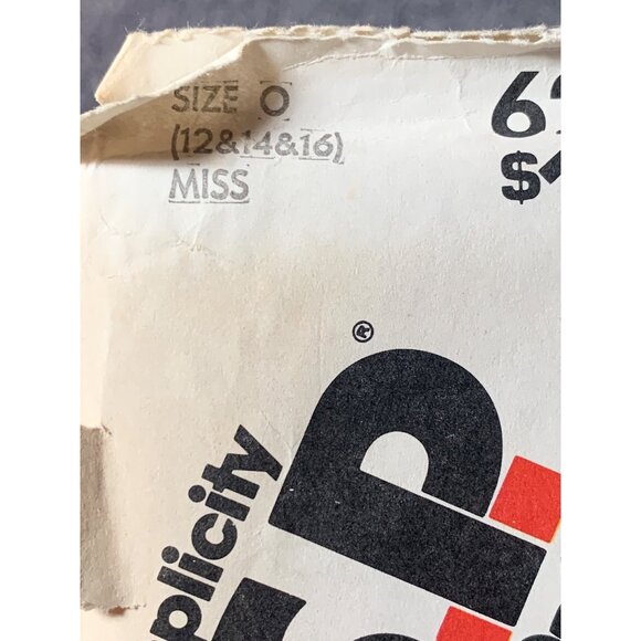 Simplicity Misses Dress Sewing Pattern sz 12 - 16 6280 - uncut - Picture 4 of 11